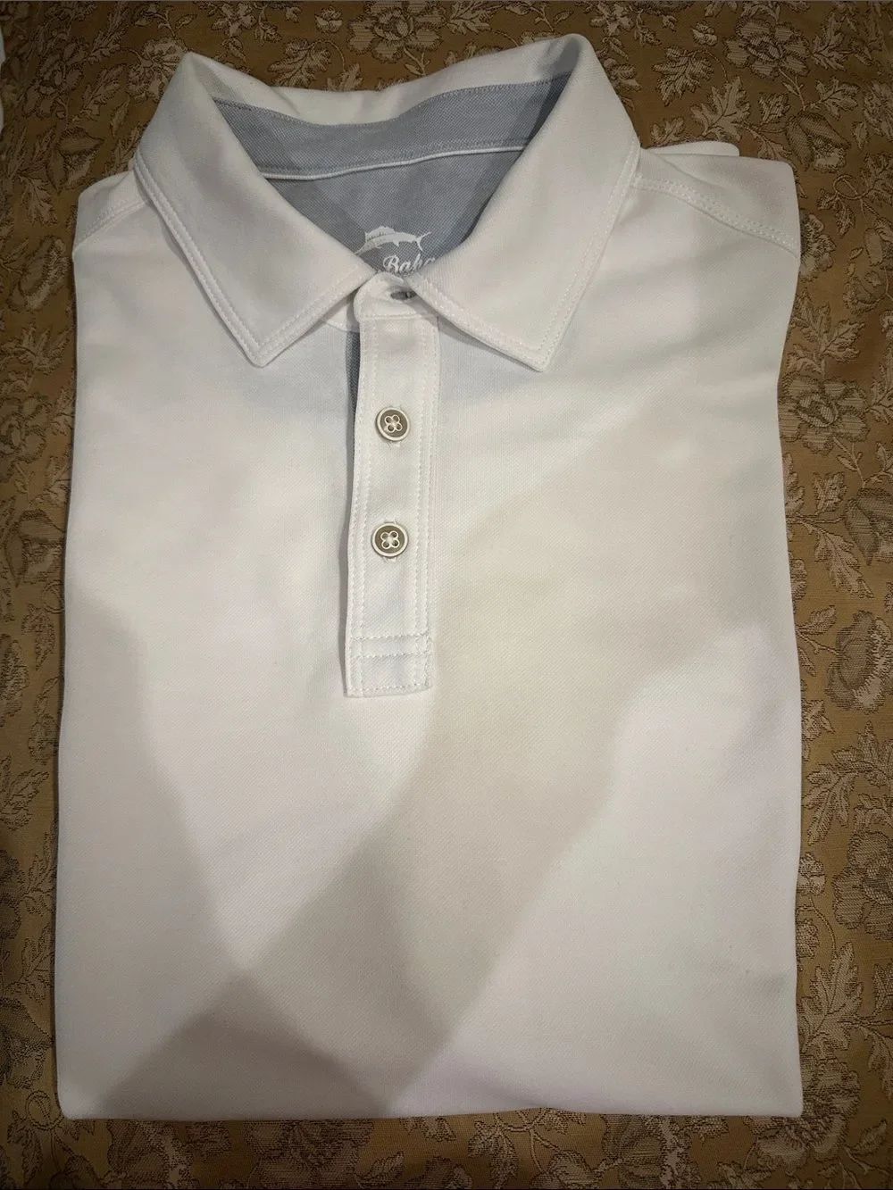 Tommy Bahama White Men's Polo Shirt